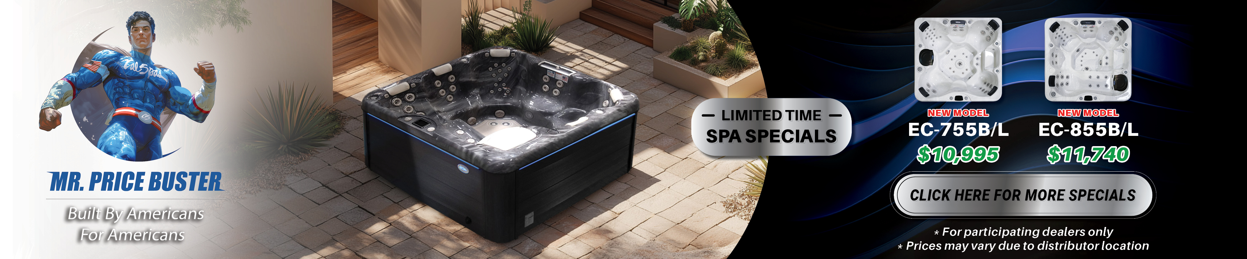 Calspas hot tub being used in a family setting - Finland
