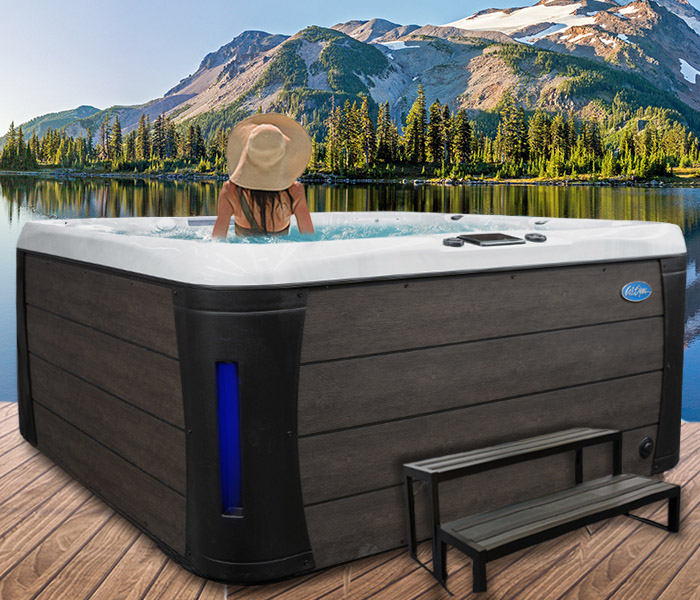 Calspas hot tub being used in a family setting - hot tubs spas for sale Finland
